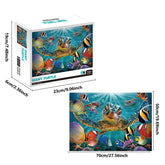 1000 Teile Puzzle - Riesenschildkröte